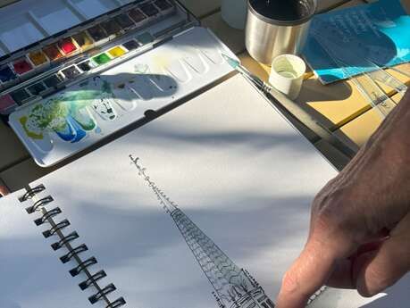 Stage Croquis d'Architecture colorés - avec ou sans logement