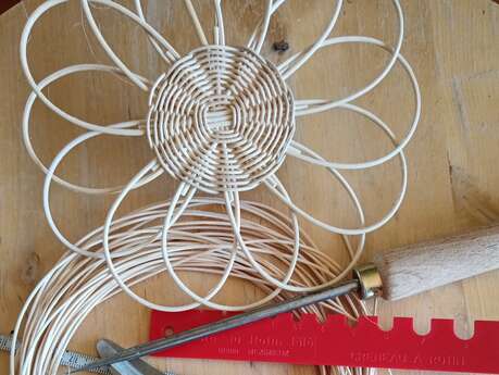 Atelier vannerie au rotin