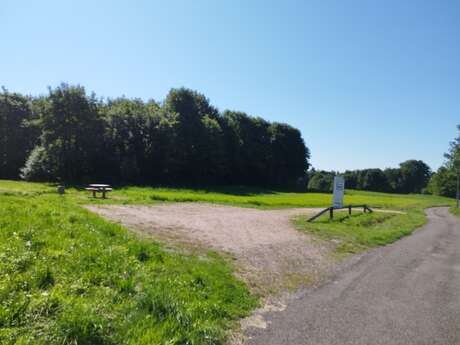 Aire de stationnement pour camping-cars