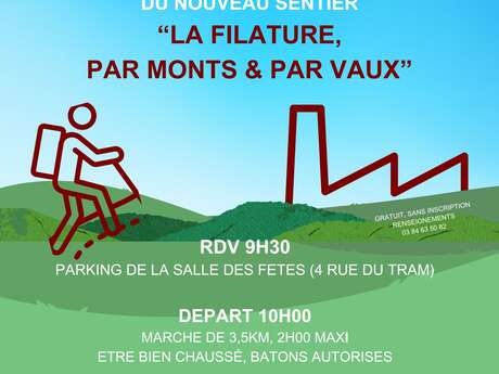 Inauguration du sentier de La Filature