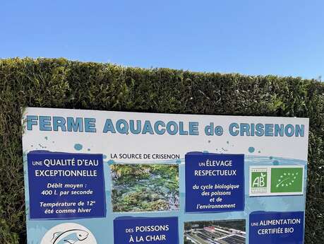 La Ferme Aquacole de Crisenon