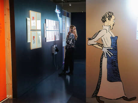 Visite guidée dégustation Croquez ! La BD met les pieds dans le plat