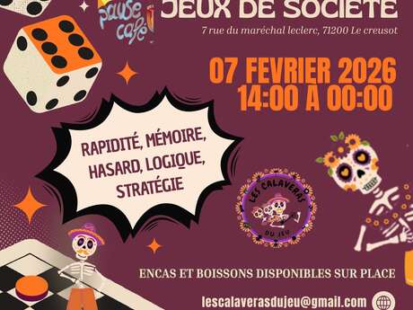 Après-midi et soirée jeux de société