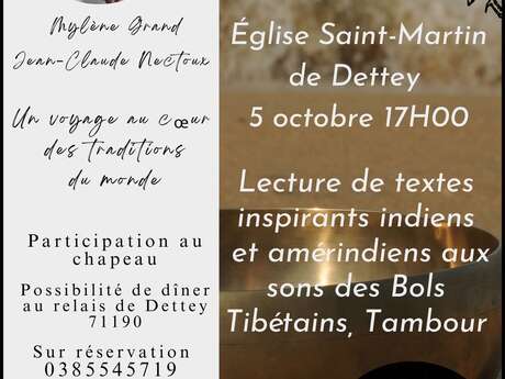 Lecture de Textes Inspirants aux Sons des Bols Tibétains