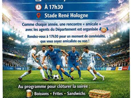 Match de foot annuel