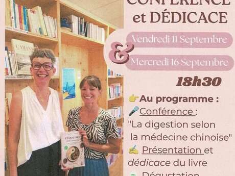 Lancement du livre d'Emilie FLEUROTTE "L'Équilibre est dans l'assiette", Conférence et Dédicace