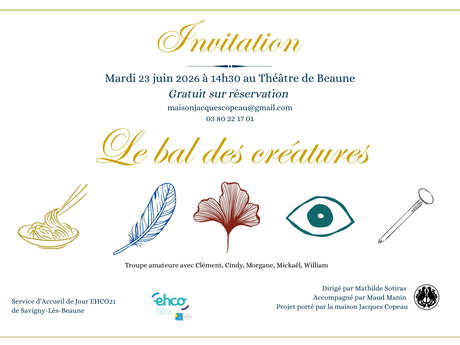 Le bal des créatures
