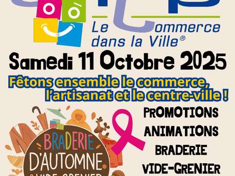 Lure en fête ! JNCP, brocante d'automne, Octobre Rose