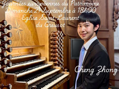 Journées européennes du patrimoine : concert d'orgue à l'église Saint-Laurent