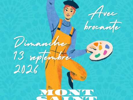 Peintres et brocante au village