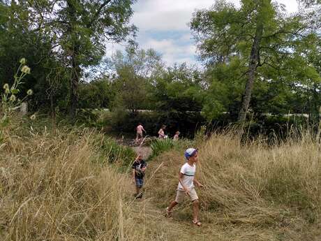 Jeu de piste au bord de la Drée