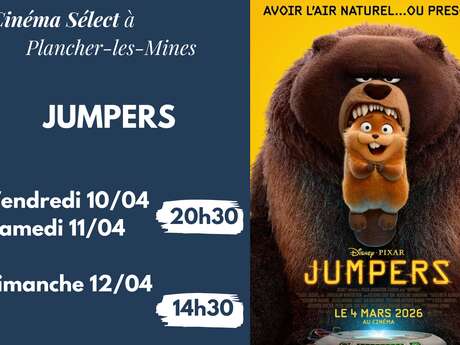 Film "JUMPERS" au CINEMA SELECT à PLANCHER-les-MINES