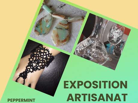 Exposition d'artisanat local