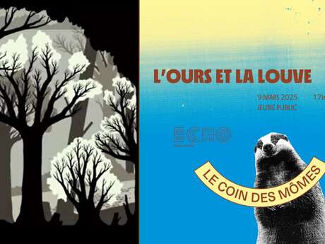 L'OURS ET LA LOUVE - LE COIN DES MÔMES