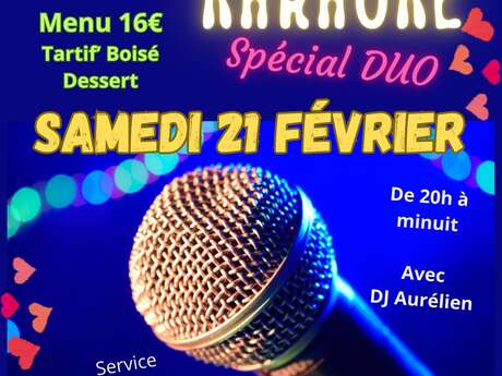 Repas Karaoké Spécial DUO