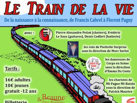 Comédie Musicale « Le train de la vie, de Francis Cabrel à Florent Pagny »