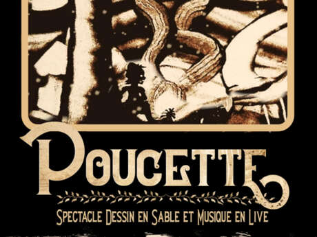 Poucette, spectacle sur sable
