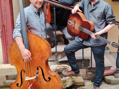 Festival de Bach à Bacchus - Apéro-concert : Les Manches à cordes, jazz manouche