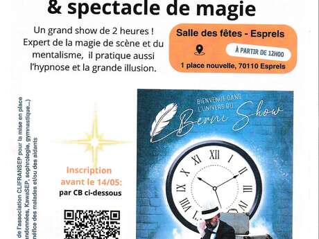 Spectacle de magie et repas