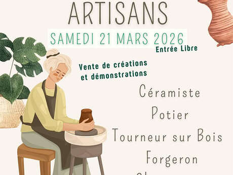 Marché des artisans – Célébrons l’arrivée du printemps !