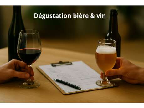 Dégustation croisée : bière et vin