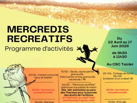 Les mercredis récréatifs