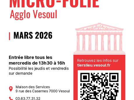 Programme mars 2026 : Micro-folie
