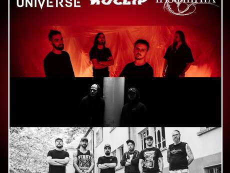 Soirée Metal : Fractal Universe + No Clip + Insomnia