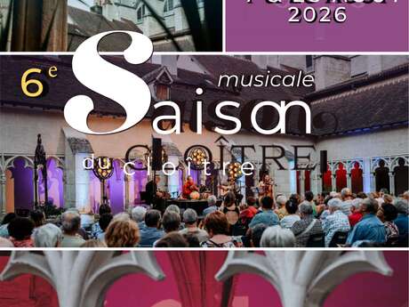 Saison musicale du Cloître Saint Vincent 2026