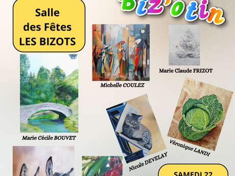 Exposition peinture Art Biz'otin