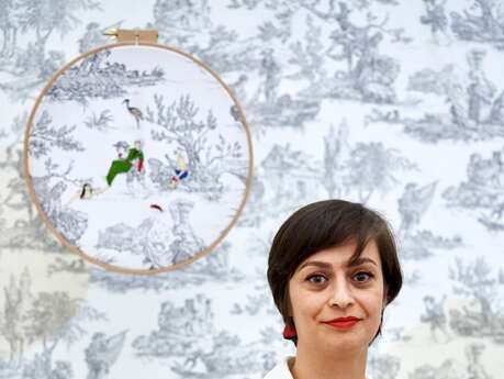 Mille et une lignes - exposition de Niloufar Basiri