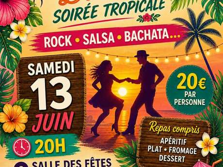 Soirée dansante tropicale