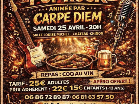 Soirée dansante Pop Rock