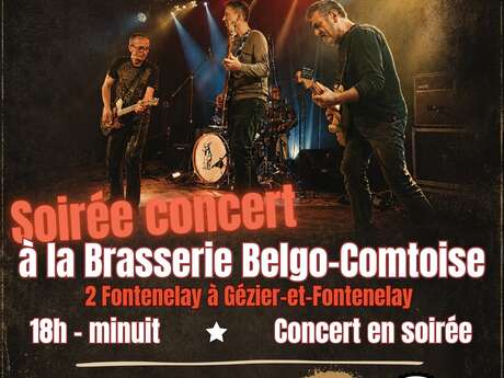 Soirée concert à la brasserie Belgo-Comtoise