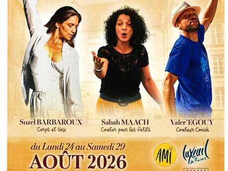 Stage artistique : Conte, corps, voix