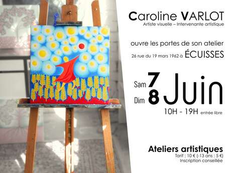 Portes ouvertes de l'atelier Caroline Varlot
