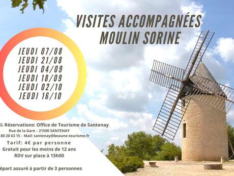 Visites accompagnées du Moulin Sorine
