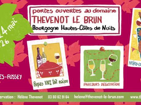 Portes ouvertes domaine thevenot le brun