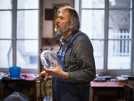 Exposition de Jean Gazdac - Aquarelles et Cyanotypes - Pâtes de verre et Peintures