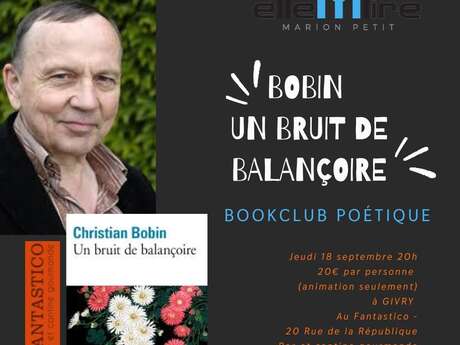 Bookclub poétique - elle m lire "un bruit de balançoire"