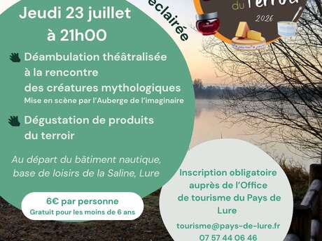 Rendez-vous du terroir, balade contée éclairée