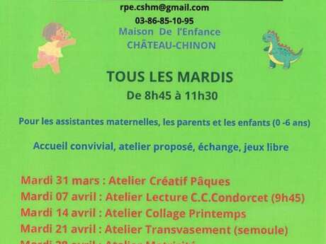 Atelier Le Relais petite enfance