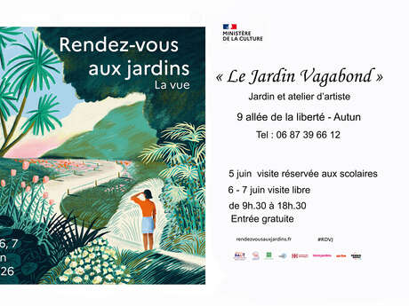 Les rendez vous aux jardin :  visite libre du Jardin vagabond