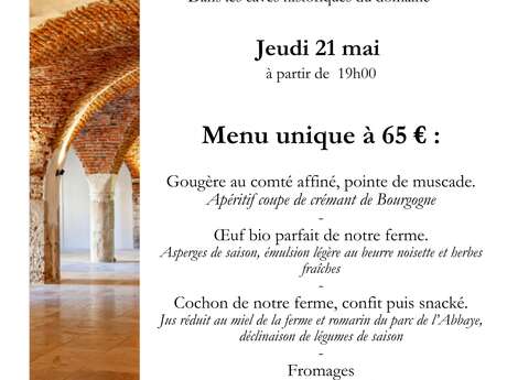 Restaurant Éphémère du Domaine de l'Abbaye de Maizières