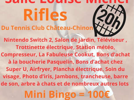 Rifles du tennis club de Château-Chinon