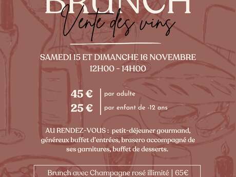 Brunch de la Vente des Vins