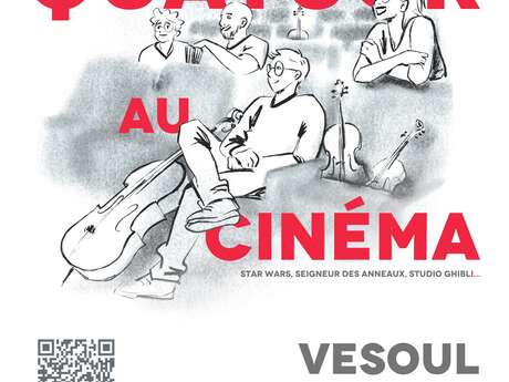 Concert à l'église : Quatuor au cinéma