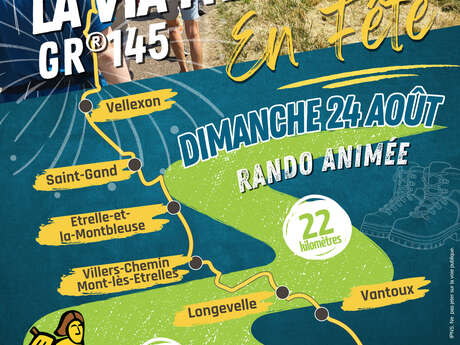 Le Via Francigena GR145® en fête