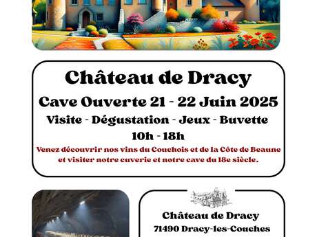 Cave ouverte Château de Dracy-lès-Couches