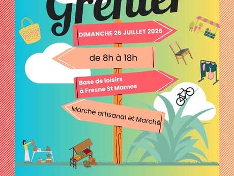 Vide-grenier – Fresne‑Saint‑Mamès